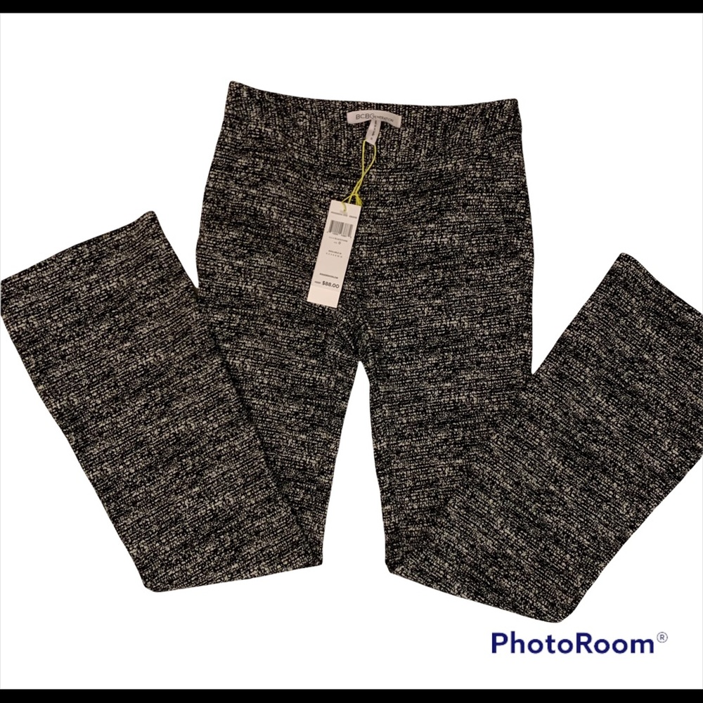NWT BCBGeneration Black & White Pants -0